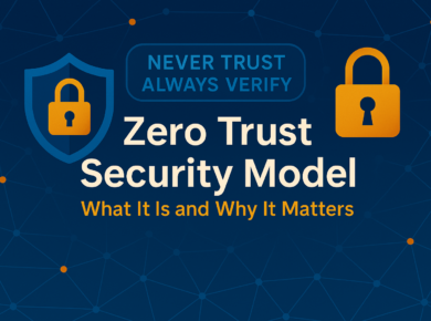 Zero trust security model